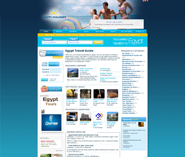 Egypt Holidays Directory - Cliente em Destaque do eDirectory